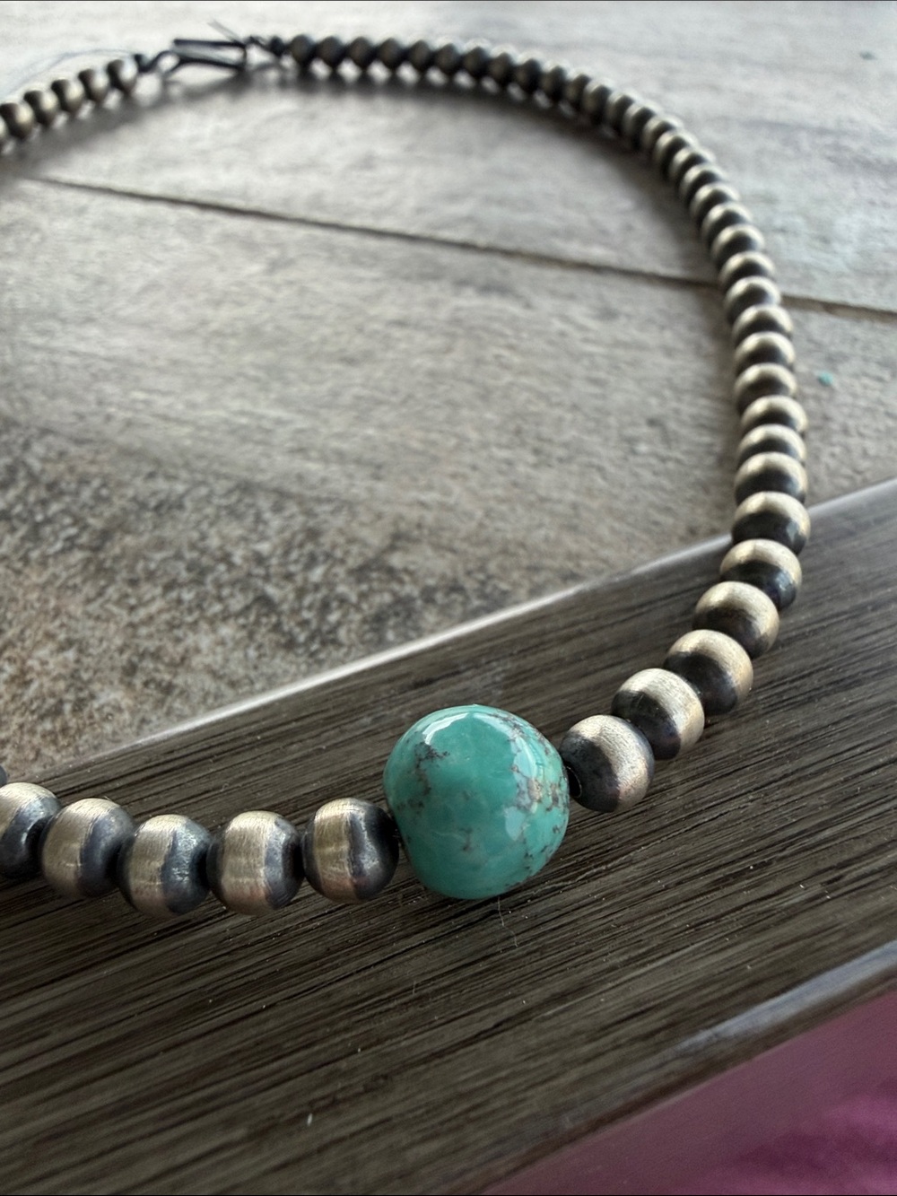 14” Navajo Pearl Necklace - Picture 5 of 5